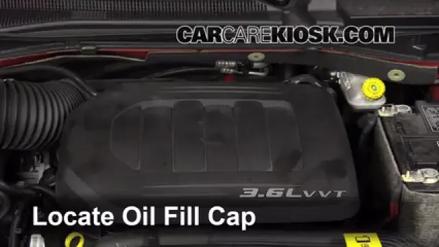 2013 Dodge Grand Caravan SXT 3.6L V6 Oil Add Oil